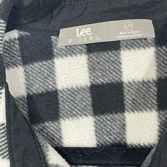 Bundle of 3 Plaid Kim Rogers Lee Rider Tops Long Sleeve 3/4 Sleeve Size Lg - Picture 3 of 15